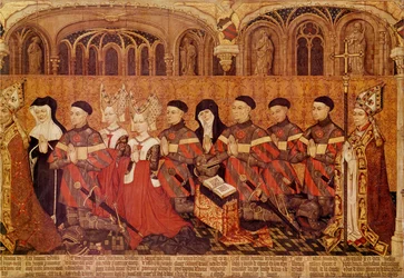 Les enfants de Jean I Jouvenel des Ursins (1360-1431) et de sa femme, Michelle de Vitry (d.1456) (détail)